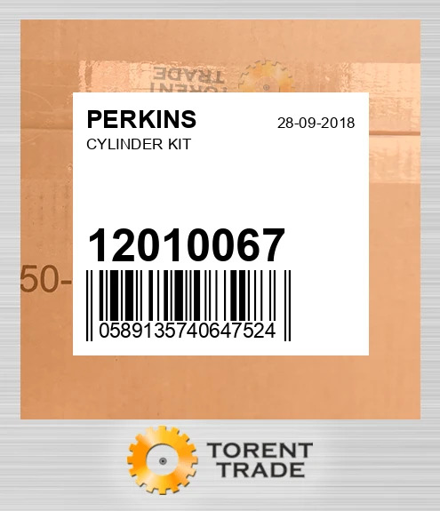 12010067 Циліндр комплект PERKINS NEW AFTERMARKET
