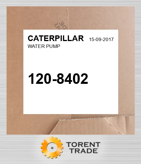 120-8402 Водяний насос 3126 BLUMAQ NEW AFTERMARKET