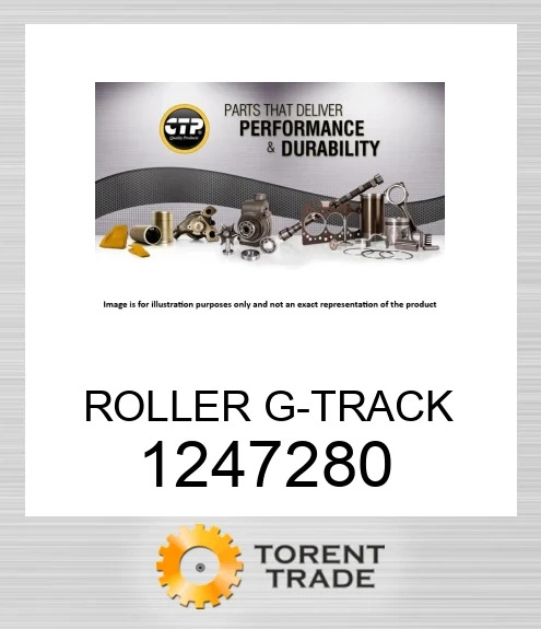 1247280 Група ролика гусениці CATERPILLAR