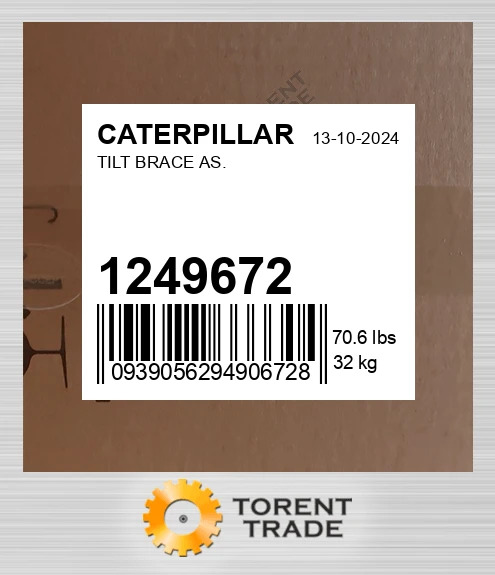1249672 Збірка нахилу опори CATERPILLAR