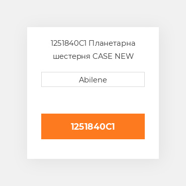 1251840C1 Планетарна шестерня CASE NEW AFTERMARKET
