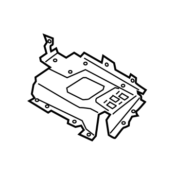 YC3Z-5A638-BA Опора лотка для акумулятора