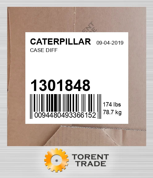 1301848 Корпус диференціала CATERPILLAR