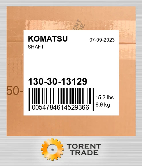 130-30-13129 Вал KOMATSU