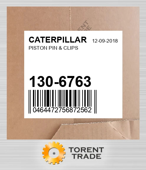 1306763 Поршень, палець і кліпси CATERPILLAR NEW AFTERMARKET