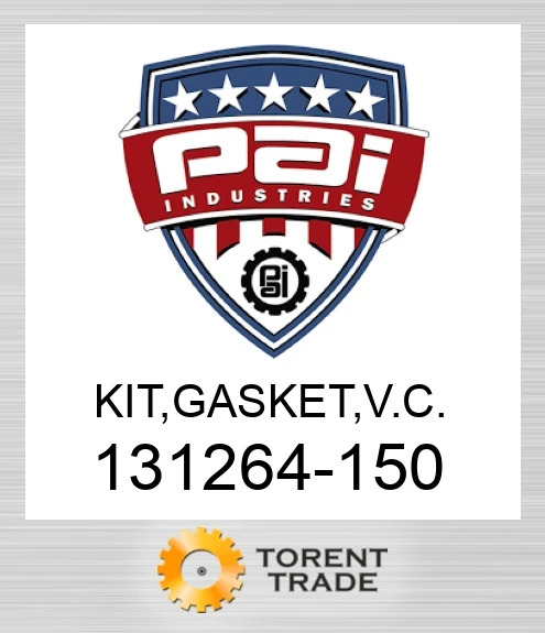 131264-150 Комплект, прокладка, vc PAI INDUSTRIES