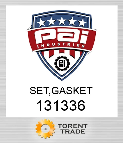 131336 Комплект, прокладка PAI INDUSTRIES