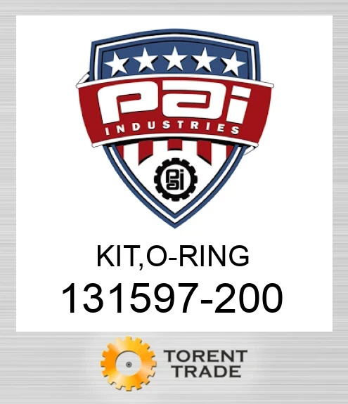 131597-200 Комплект, o - кільце PAI INDUSTRIES
