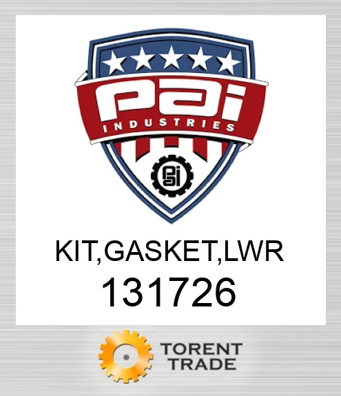 131726 Комплект, прокладка, lwr PAI INDUSTRIES