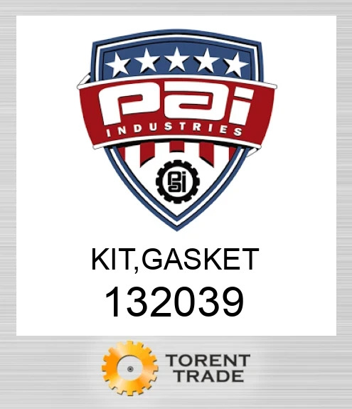 132039 Комплект, прокладка PAI INDUSTRIES