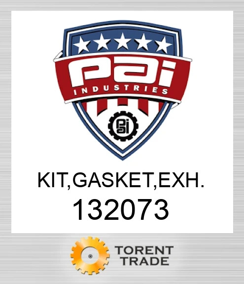 132073 Комплект, прокладка, exh PAI INDUSTRIES