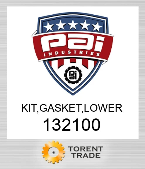 132100 Комплект, прокладка, lower PAI INDUSTRIES