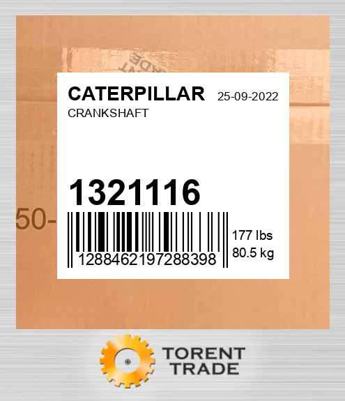 1321116  Колінвал  CATERPILLAR