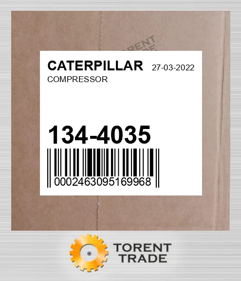 134-4035 Компресор CATERPILLAR NEW AFTERMARKET