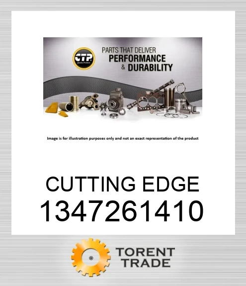 1347261410 Ріжуча кромка CATERPILLAR