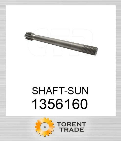 1356160 Вал сонячної шестерні CATERPILLAR