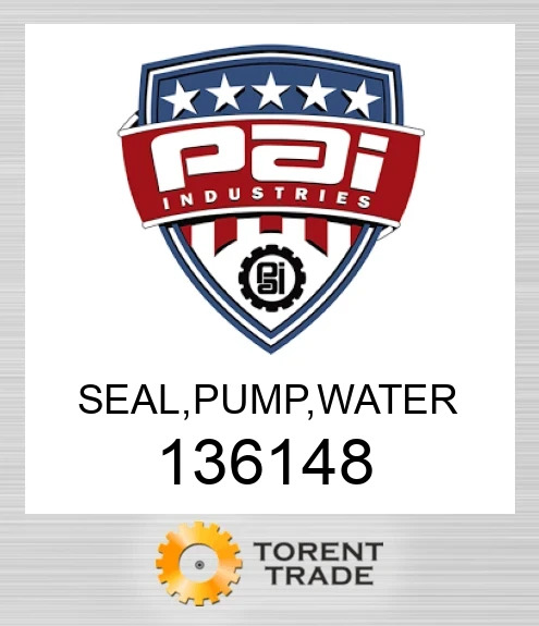 136148 Ущільнювач, насос, вода PAI INDUSTRIES