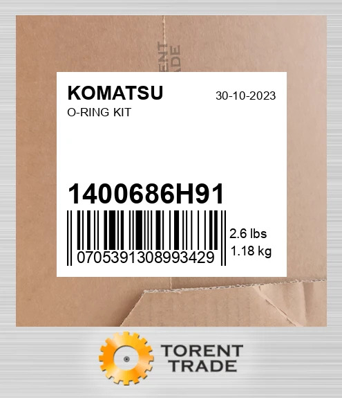 1400686H91 Комплект ущільнювальних кілець O-подібних KOMATSU