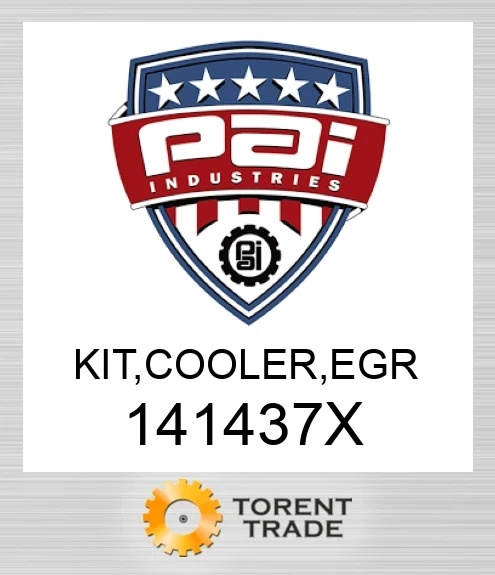 141437X Комплект, cooler, egr PAI INDUSTRIES