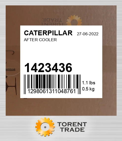 1423436 Післяохолоджувач CATERPILLAR