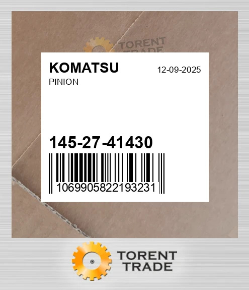 1452741430 PINION CATERPILLAR NEW AFTERMARKET