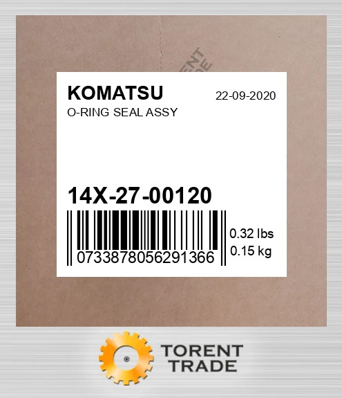 14X-27-00120 Збірка сальника O-кільця KOMATSU