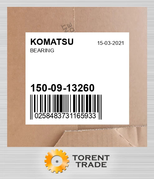 1500913260 Підшипник KOMATSU NEW AFTERMARKET