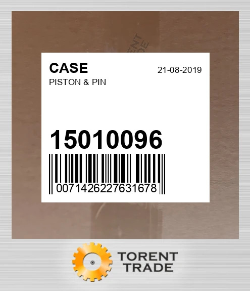 15010096 Поршень & Палець CASE NEW AFTERMARKET