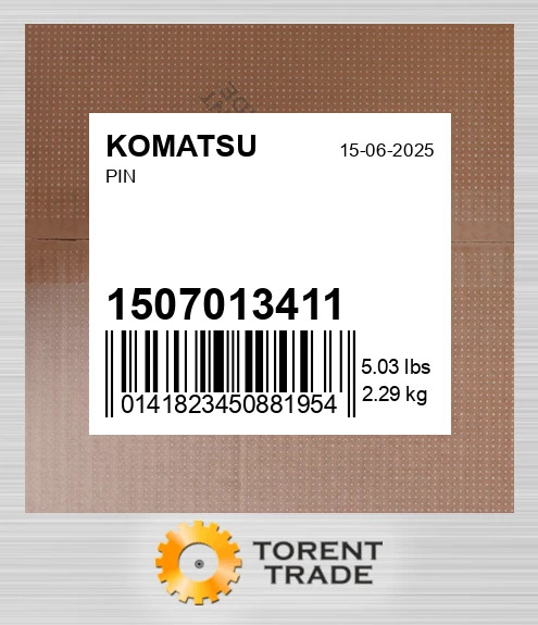 1507013411 Штифт KOMATSU