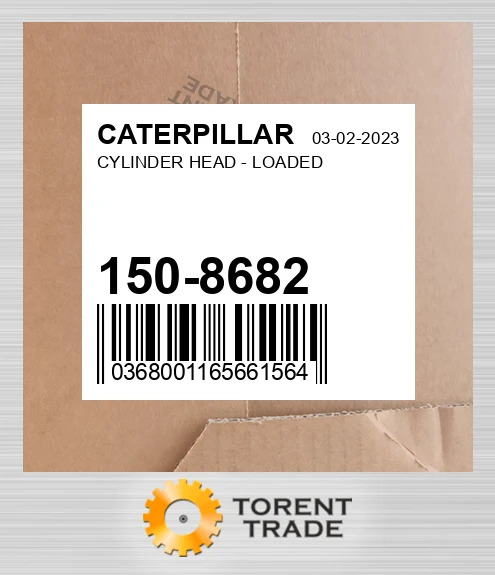 1508682 Головка блока циліндрів - LOADED CATERPILLAR NEW AFTERMARKET