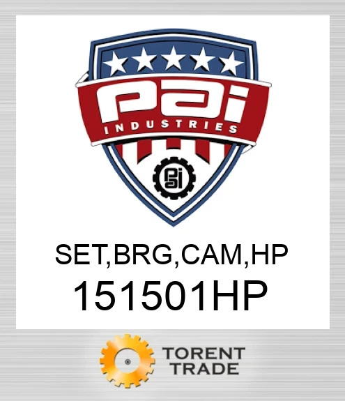 151501HP Комплект, підшипник, розподільчий вал. Високий тиск PAI INDUSTRIES