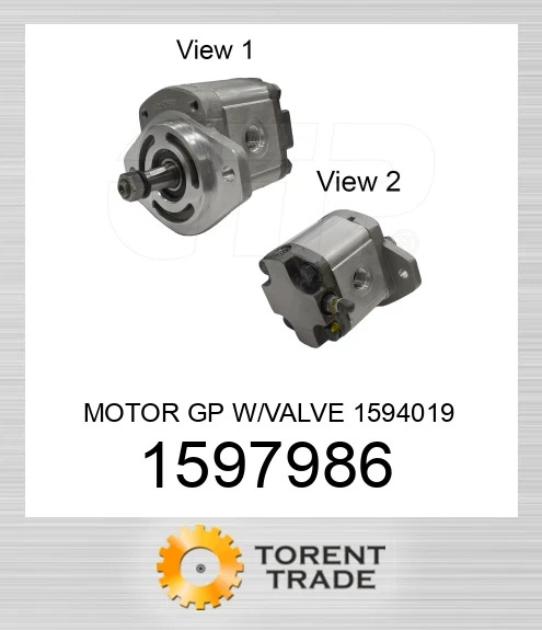 1597986 ДВИГУН GP З КЛАПАНОМ 1594019 CATERPILLAR