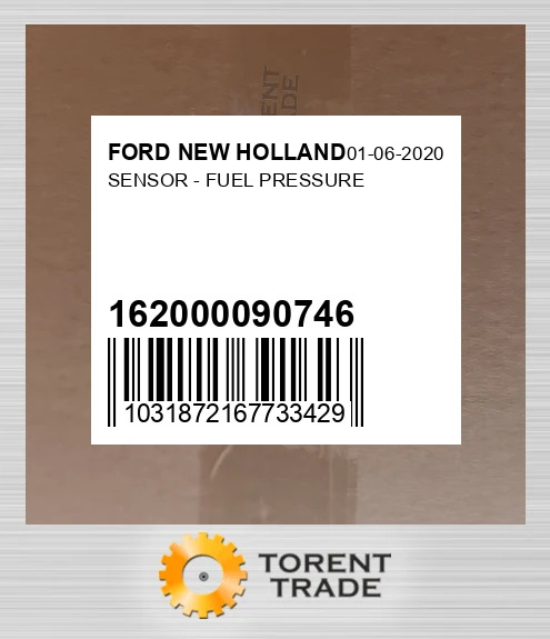 162000090746 Датчик - Паливо PRESSURE FORD NEW HOLLAND NEW AFTERMARKET