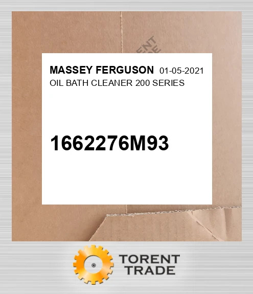 1662276M93 Очищувач у масляній ванні 200 SERIES MASSEY FERGUSON NEW AFTERMARKET