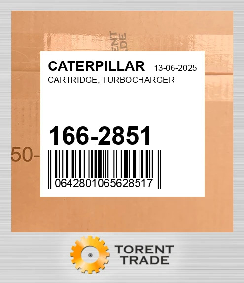 1662851 Картридж турбонагнітача CATERPILLAR NEW AFTERMARKET