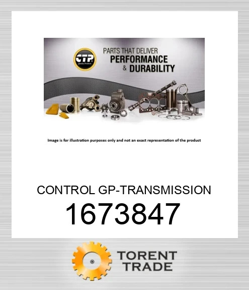 1673847 Група керування трансмісією CATERPILLAR