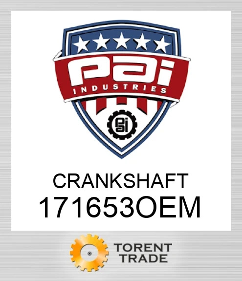 171653OEM Колінчастий вал PAI INDUSTRIES