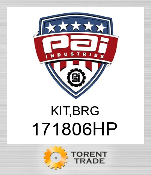 171806HP Комплект, підшипник PAI INDUSTRIES