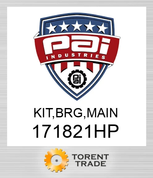 171821HP Комплект, підшипник, основний PAI INDUSTRIES