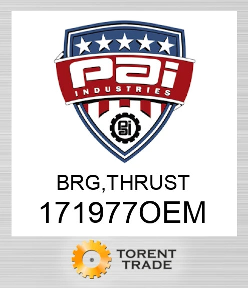 171977OEM Підшипник, упорний PAI INDUSTRIES