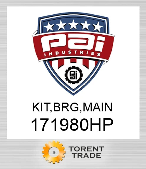 171980HP Комплект, підшипник, основний PAI INDUSTRIES
