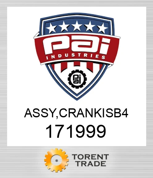 171999 Assy, crankisb 4 PAI INDUSTRIES