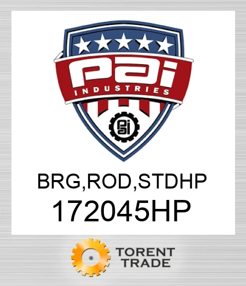 172045HP Підшипник, штанга, stdhp PAI INDUSTRIES