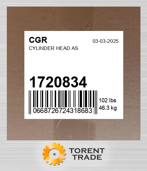 1720834 Збірка головки циліндра CGR