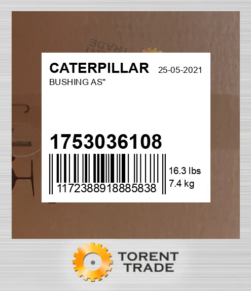1753036108 ВТУЛКА У ЗБОРІ CATERPILLAR