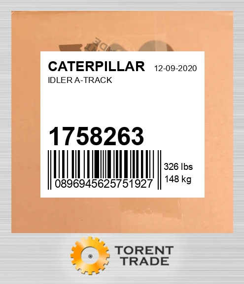 1758263 Опорний ролик A гусениці CATERPILLAR