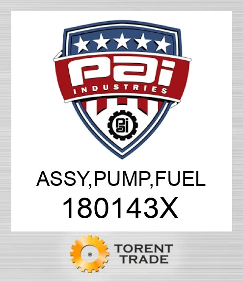 180143X Вузол, насос, паливний PAI INDUSTRIES