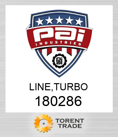 180286 Line, turbo PAI INDUSTRIES