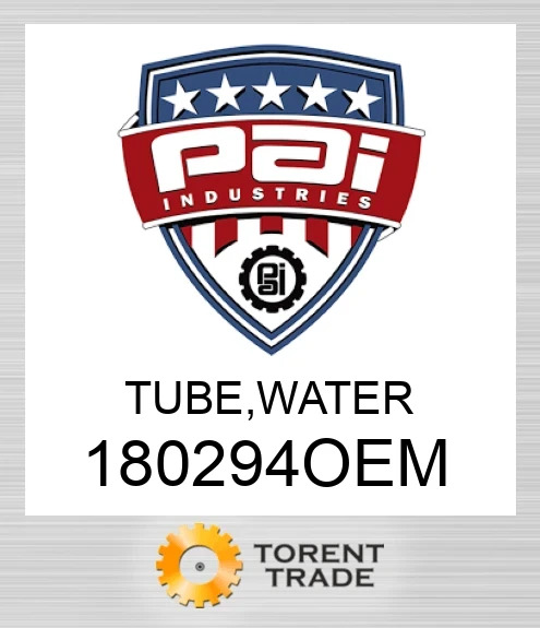 180294OEM Трубка, вода PAI INDUSTRIES