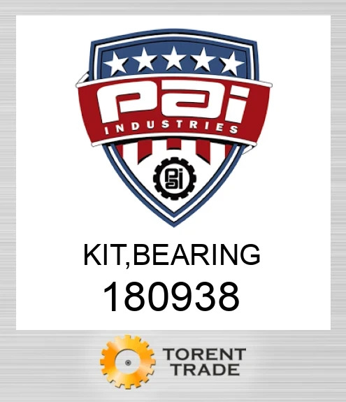 180938 Комплект, підшипник PAI INDUSTRIES